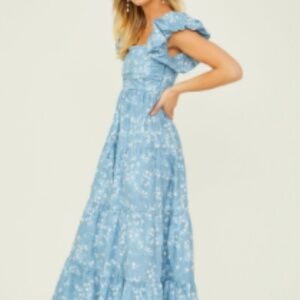 Altar’dState Rayanne Floral Maxi Dress